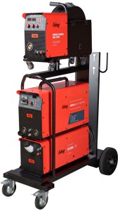 Cварочный полуавтомат FUBAG INMIG 500T DW SYN + Подающий механизм ДРАЙВ (DRIVE) INMIG DW SYN + Шланг-пакет 5 метров 70 мм2 14 pol с жидкостным охлаждением + Горелка FB 500 3m + Блок жидкостного охлаждения Cool 70 + Тележка для аппаратов