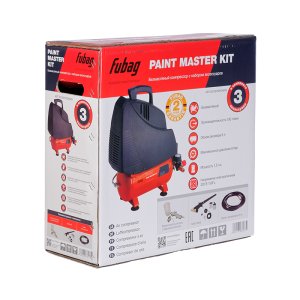 FUBAG Компрессорный набор Paint Master Kit безмасляный компрессор + 3 предмета в Смоленске фото