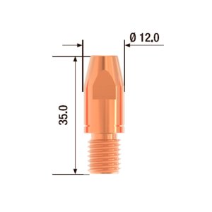 FUBAG    Контактный наконечник M10х35 мм CuCrZr D=1.6 мм (10 шт) блистер в Смоленске фото