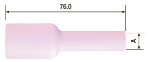 FUBAG Сопло керамическое для газовой линзы №5L ф8 FB TIG 17-18-26 (2 шт.) в Смоленске фото