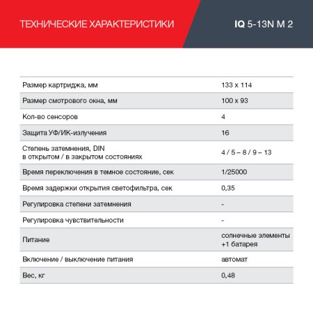  Маска сварщика Хамелеон с регулирующимся фильтром FUBAG IQ 5-13N M 2 в Смоленске фото