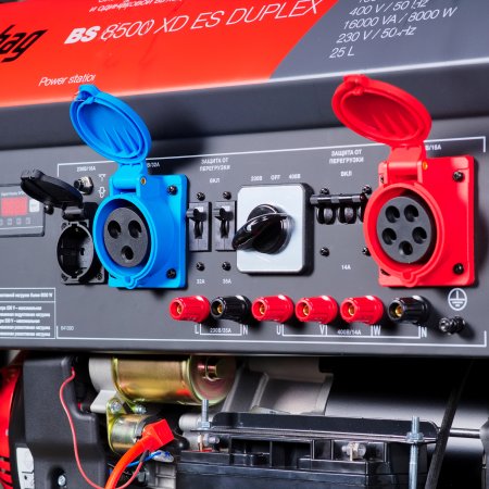 Бензиновый генератор FUBAG BS 8500 XD ES DUPLEX для одно и трехфазного режимов работы в Смоленске фото