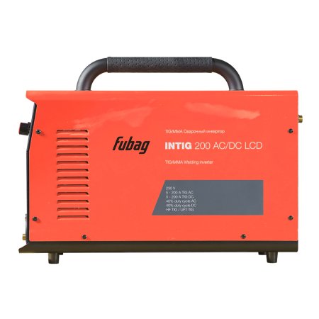 Инвертор сварочный FUBAG INTIG 200 AC/DC Pulse LCD + горелка FB TIG 26 5P  в Смоленске фото