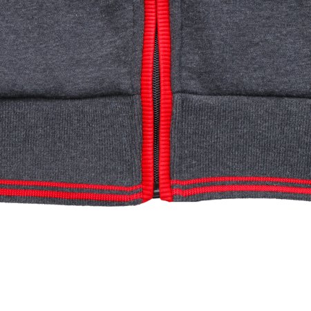 Серо-красная толстовка Fubag с капюшоном  размер XL в Смоленске фото
