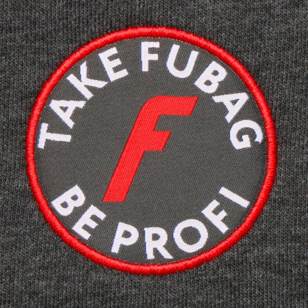 Серо-красная толстовка Fubag с капюшоном  размер XL в Смоленске фото