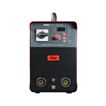 FUBAG Cварочный полуавтомат INMIG 500T DW SYN + Подающий механизм DRIVE INMIG DW SYN +Шланг-пакет 5 метров 70мм2 14 pol с жидкостным охлаждением для INMIG 500T DW SYN + Горелка FB 500 3m + Блок жидкостного охлаждения Cool 70 + Тележка для аппаратов в Смоленске фото