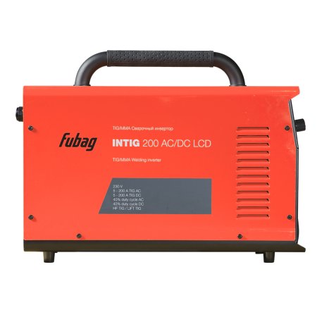 Инвертор сварочный FUBAG INTIG 200 AC/DC Pulse LCD + горелка FB TIG 26 5P  в Смоленске фото