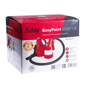 FUBAG Электрический краскораспылитель EasyPaint S500/1.8 с верхним бачком в Смоленске фото