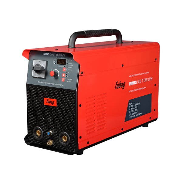 Полуавтомат сварочный FUBAG INMIG 500T DW SYN + подающий механизм DRIVE INMIG DW SYN + шланг-пакет 5 метров 70 мм2 14 pol с жидкостным охлаждением для INMIG 500T DW SYN + горелка FB 500 3m + блок жидкостного охлаждения Cool 70 + тележка для аппаратов в Смоленске фото