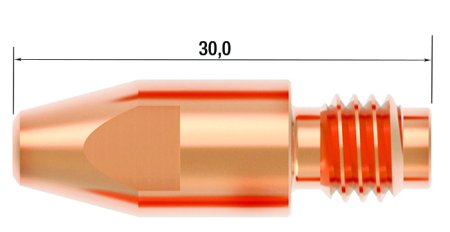 FUBAG Контактный наконечник M8 X 30мм CUCRZR 0.8мм /.030 дюйма в Смоленске фото