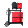 FUBAG Сварочный полуавтомат XMIG 500T DW PULSE + Подающий механизм DRIVE XMIG DW PULSE  + Горелка FB 550W 3m + Блок жидкостного охлаждения Cool XMIG + Шланг-пакет 5 метров 95мм2 14 pol с жидкостным охлаждением + Тележка  в Смоленске фото