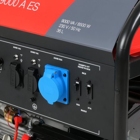 Бензиновый генератор FUBAG BS 9000 A ES с электростартером и коннектором автоматики в Смоленске фото