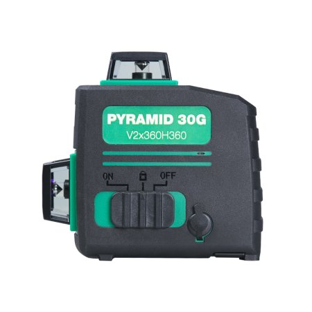 FUBAG уровень лазерный 3D с зеленым лучом Pyramid 30G V2х360H360 в Смоленске фото