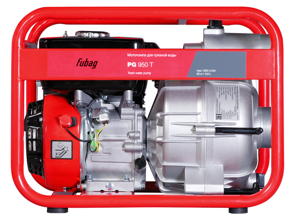 FUBAG Бензиновая мотопомпа для сильнозагрязненной воды PG 950 T в Смоленске фото